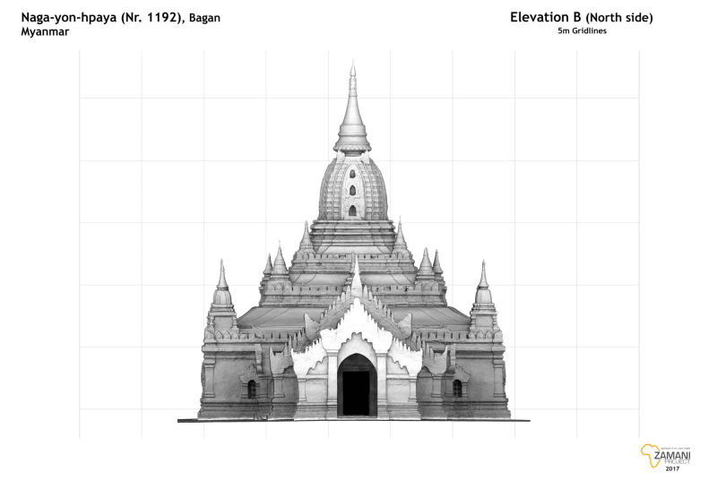 Elevation of Naga-yon-hpaya