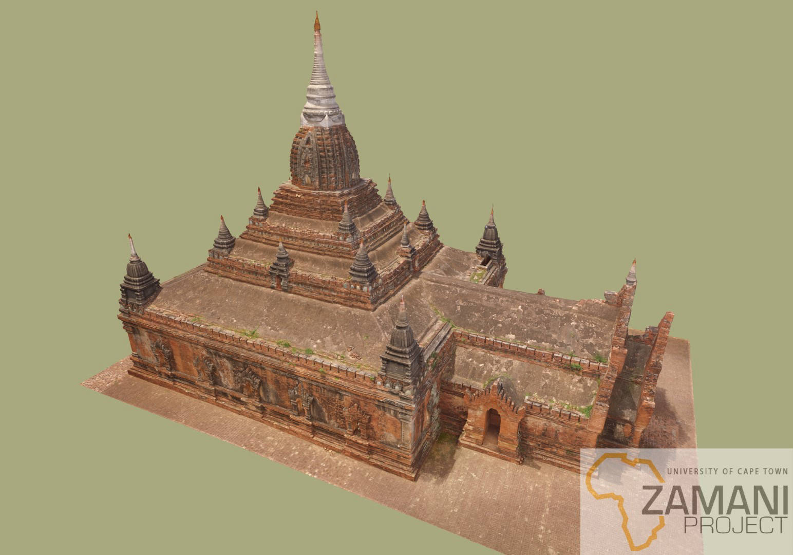 3D Model of Naga-yon-hpaya (textured)