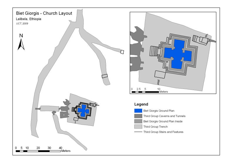 GIS Layout of Bet Girgis