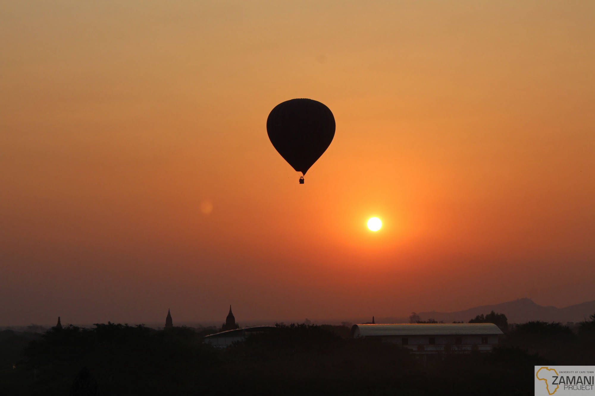 Bagan at sunrise