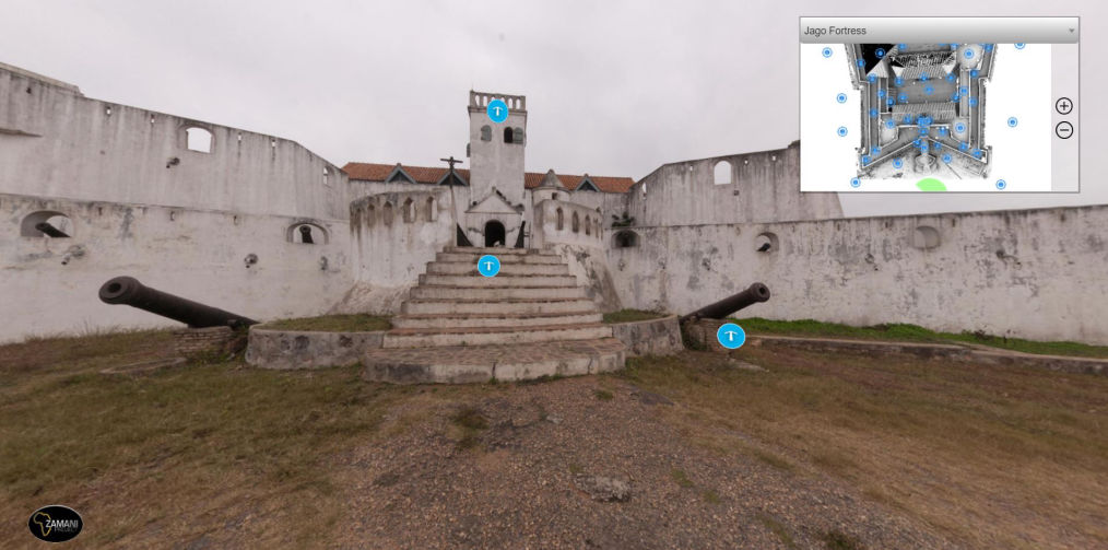 Panorama Tour of Besease Ashanti Shrine