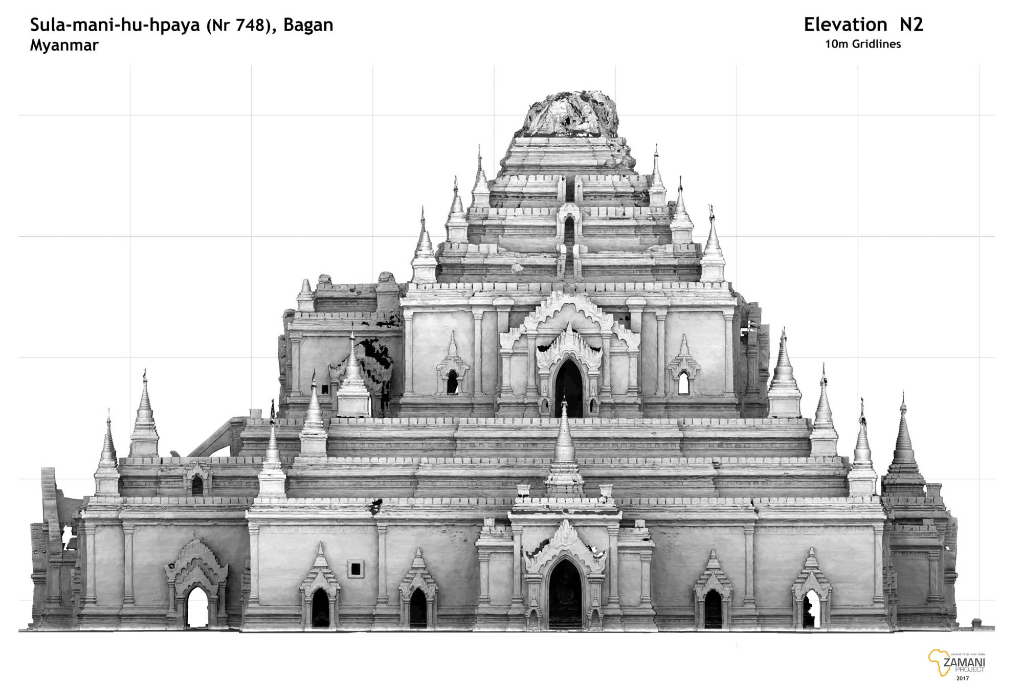 Elevation of Sula-mani-hu-hpaya