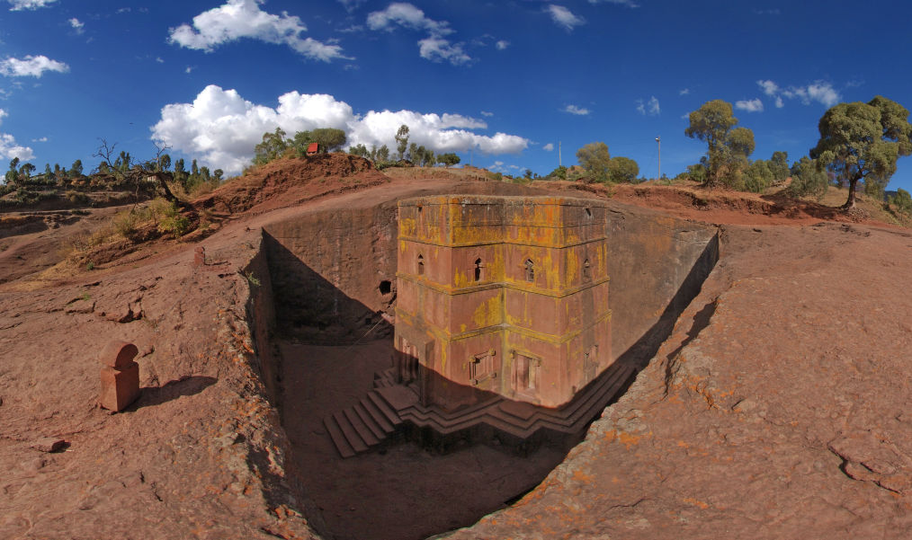 Photograph of Biete Giorgis, Lalibela, Ethiopia