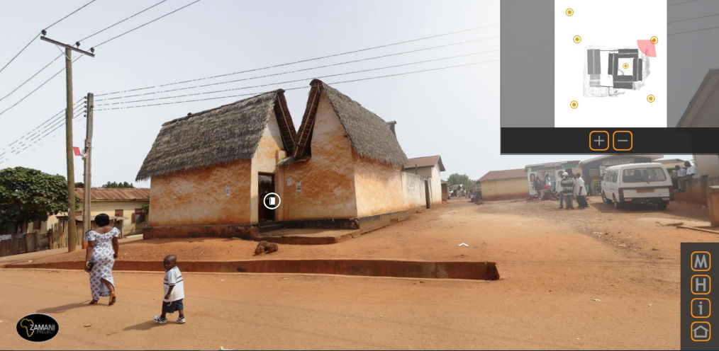 Panorama Tour of Besease Ashanti Shrine